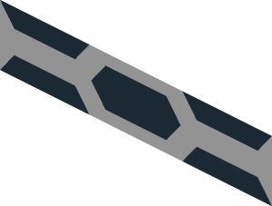 ~Technic Beam  3 Grille Pattern Segment