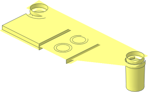 ~Scala Platform  7 x 14 x  1.333 with 8 Legs, Quarter