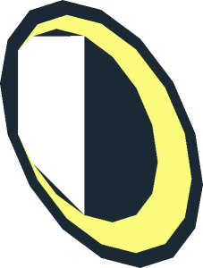 ~Duplo Brick  2 x  2 with Eye Pattern