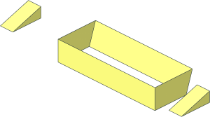 ~Container Box Bygglek Height 12 Latch Hole