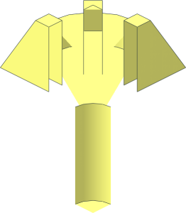 ~Container Box Bygglek Height 12 Bottom Corner