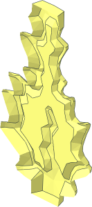 ~Power Burst Bolt  5L with Bar at Both Ends Half