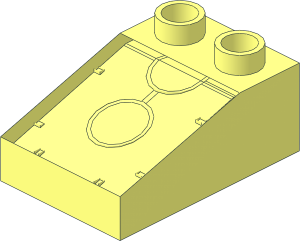 ~Duplo Slope 17  3 x  2 without Front