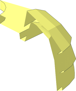 ~Minifig Shoulder Guards Quarter