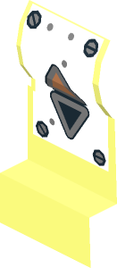 ~Minifig Leg Left with Insectoids Decals 1