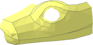 ~Animal Snake Large with Raised Head - Head Half