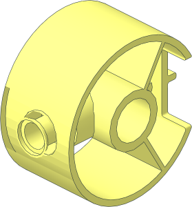 ~Animal Tail Joint with Long Pin Connector - Connection Joint