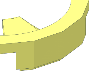 ~Minifig Weapon Disc Projectile - Quarter