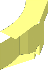 ~Minifig Weapon Disc Projectile - Rim Eighth