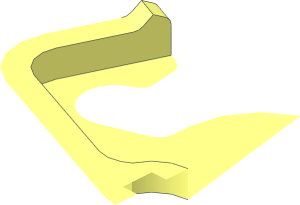 ~Minifig Weapon Grappling Hook Tip - Quarter