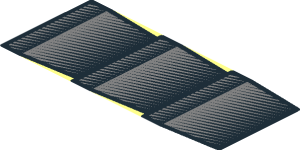 ~Sticker  0.9 x  3.9 with Vertical Vents and Horizontal Grille - Vertical Vents