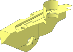 ~Technic Bionicle Rahkshi Upper Leg Section