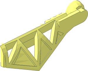 ~Constraction Limb  8 Straight with Wedge Side - Half