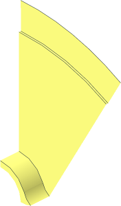 ~Wheel 16 x 75 Motorcycle Solid, Spoke Area 1/24