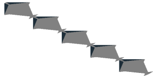 ~Tread Plate Five Squares