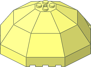 Windscreen 10 x 10 x  4 Octagonal Canopy