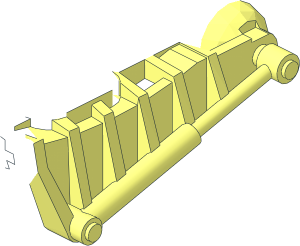 ~Constraction Limb  7 Straight with Two Ball Joints - Half