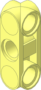 ~Technic Cross Block 1 x 3 (Pin/Pin/Pin) Centre