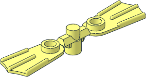 Minifig Flippers Thin on Sprue