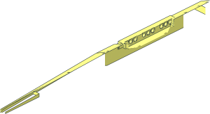 ~Boat Hull 48 x  6 x  5 Top - Half