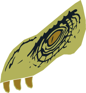 ~Animal Dragon Head Hungarian Horntail with Eye Pattern - Pattern