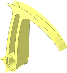 ~Wheel Rim 20 x 75 with 6 Double Spokes - 1/6