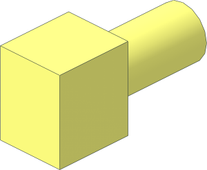 ~Minifig Weapon Staff - Single Grip