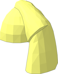 ~Minifig Headdress SW Luminara Unduli - Half