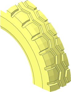 ~Tyre 27/ 48 x 43, Quarter