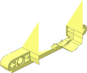 ~Motor Inertia Flywheel  4 x  9 x  3.667 Housing - Bottom