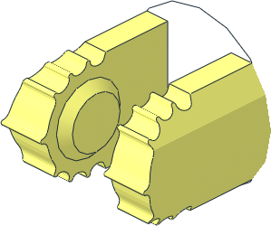 ~Hinge Arm Locking - Dual Finger End