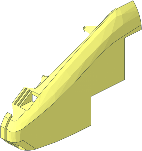 ~Train Front  6 x 14 x  7.667 - Half