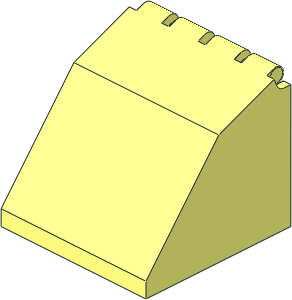 Windscreen  4 x  4 x  3 with Hinge
