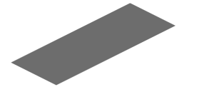 ~Sticker  0.8 x  4.0 with Dark Grey Lines on White Background Left - First Face