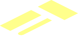 ~Sticker  0.8 x  1.9 with Black "PORSCHE ELLIGENT ORMANCE" on Black Halftone Stripes on White Background - First Face First Stripe Background