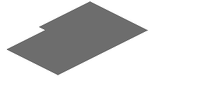 ~Sticker  0.8 x  3.0 with Dark Grey Lines on White Background Left - Third Face