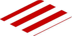~Sticker  0.8 x  4.0 with White Stripes and Black Air Vent on Red Background - First Face