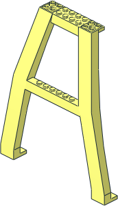 Support Crane Stand Double Support Crane Stand Double