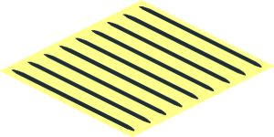 ~Sticker  1.9 x  1.8 with 9 Air Outlet Gills