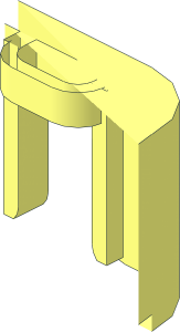 ~Duplo Stool with  4 Studs Quarter