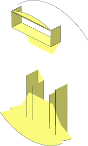 ~Technic Gear 22 Tooth Bevel with Peghole 1/3