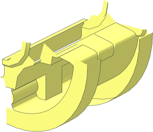 ~Technic Gear 20 Tooth Rim Quarter