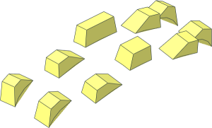 ~Tyre 28/ 57 x 43 Off Road Knobs Pattern