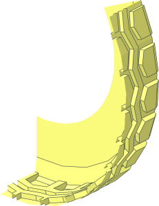 ~Tyre 14/ 68 x 30 - 1/6