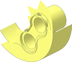 ~Wheel 24 x 107 Motorcycle with  7 Spokes Hub  1/3