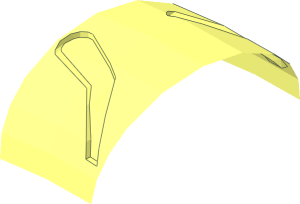 ~Tyre 27/ 48 x 107 Motorcycle with Racing Tread - Tread  1/30