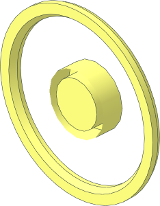 ~Wheel Rim 11 x 24 Front without Spokes