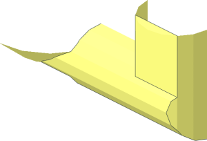 ~Minifig Candelabra with  3 Arms Side Bar Quarter