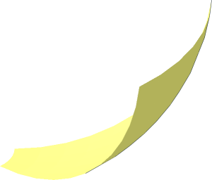 ~Brick  5 x  5 x  3.333 Corner Round with Dome Top and  2 x  2 Cutout - Patternable Surfaces - Half