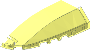 ~Windscreen  7 x  6 x  1.333 - Bottom Half